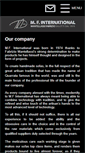 Mobile Screenshot of mfinternational.com